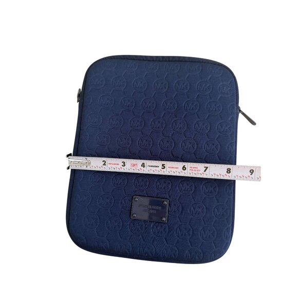 MICHAEL KORS Navy Blue Tablet iPad Padded Travel Case - Picture 4 of 6